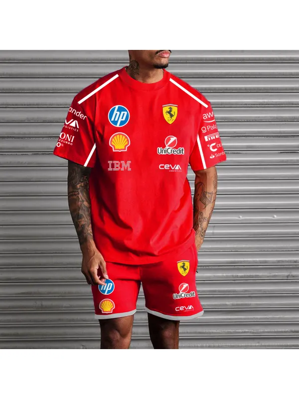 Fashion Racing Design Oversized Suit - Anrider.com 