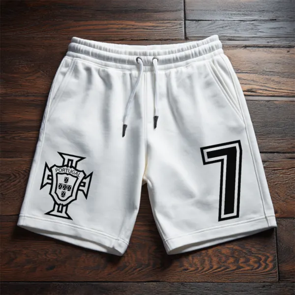 Patterned Shorts For Football Fans In Spring And Summer - Ootdyouth.com 