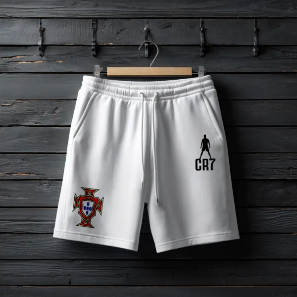Patterned Shorts For Football Fans In Spring And Summer - Ootdyouth.com 