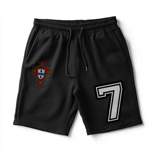 Patterned Shorts For Football Fans In Spring And Summer - Ootdyouth.com 
