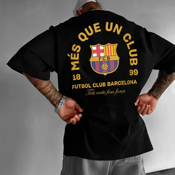 Unisex Loose Casual Football T-Shirt - Ootdyouth.com 