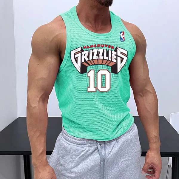 Men's Basketball Training Printed Tank Top - Ootdyouth.com 