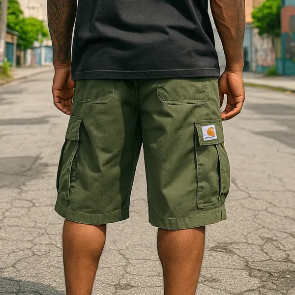 Cargo Shorts With Multi-Pockets For Men - Perfect For Casual And Outdoor Activities - Wayrates.com 