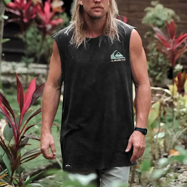 Men's Images Surf Sleeveless - Ootdyouth.com 
