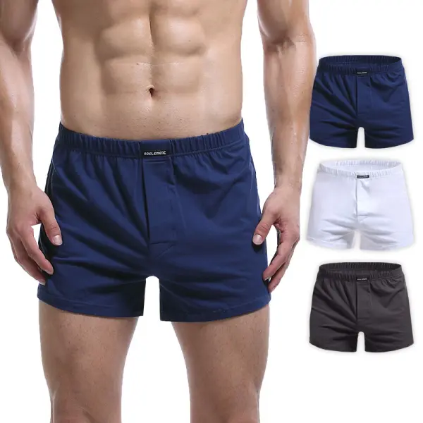 Men's Boxer Home Cotton Arrow Pants Loose Large Size Boxer Home Pants Pajama Shorts - Ootdyouth.com 