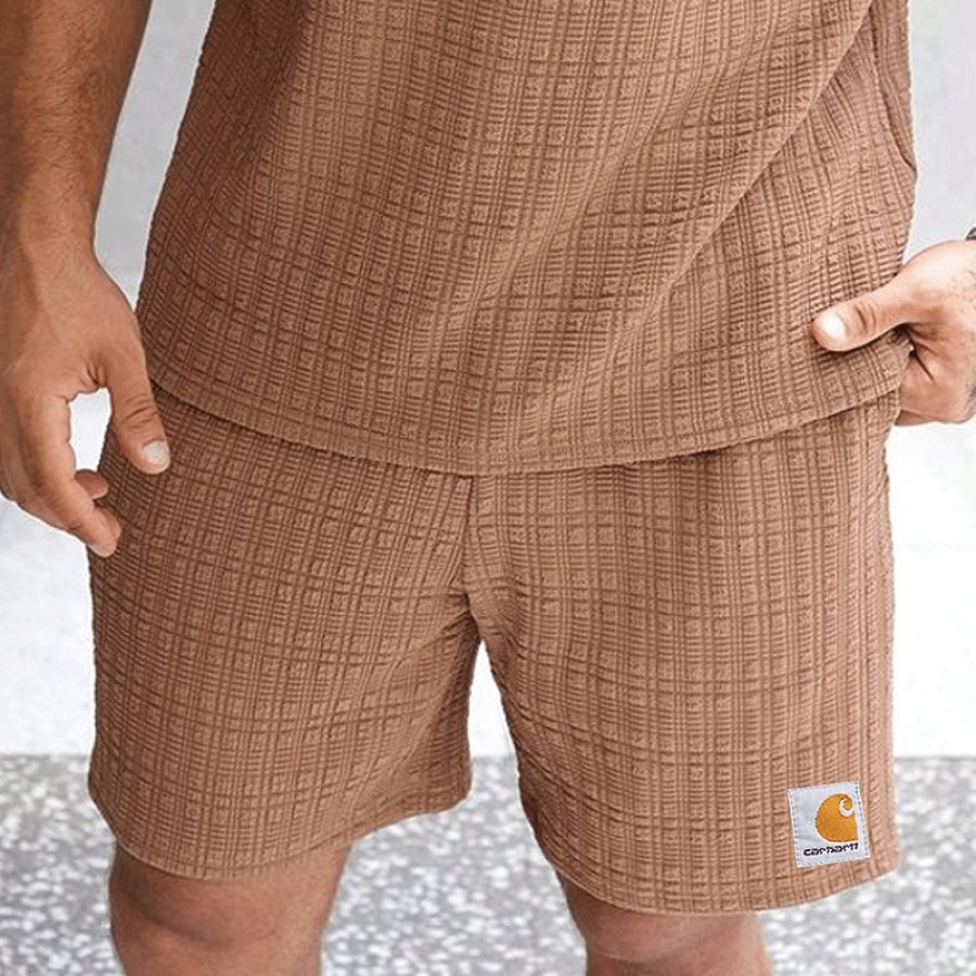 

Stylish Plaid Shorts For Men - Perfect For Casual Summer Outfits