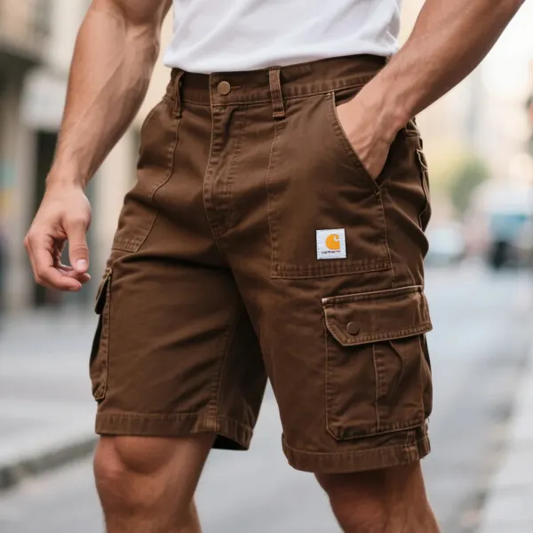 Street Fashion Casual Loose Men's Multifunctional Shorts - Ootdyouth.com 