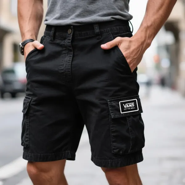 Street Fashion Casual Loose Men's Multifunctional Shorts - Ootdyouth.com 