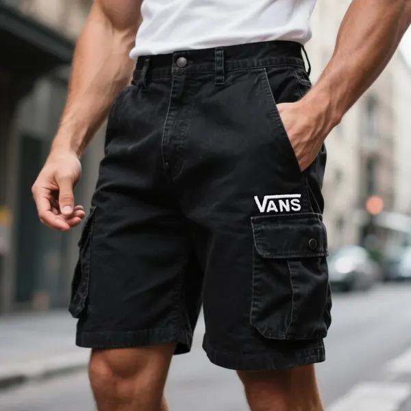 Street Fashion Casual Loose Men's Multifunctional Shorts - Ootdyouth.com 