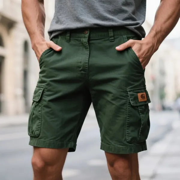 Street Fashion Casual Loose Men's Multifunctional Shorts - Ootdyouth.com 
