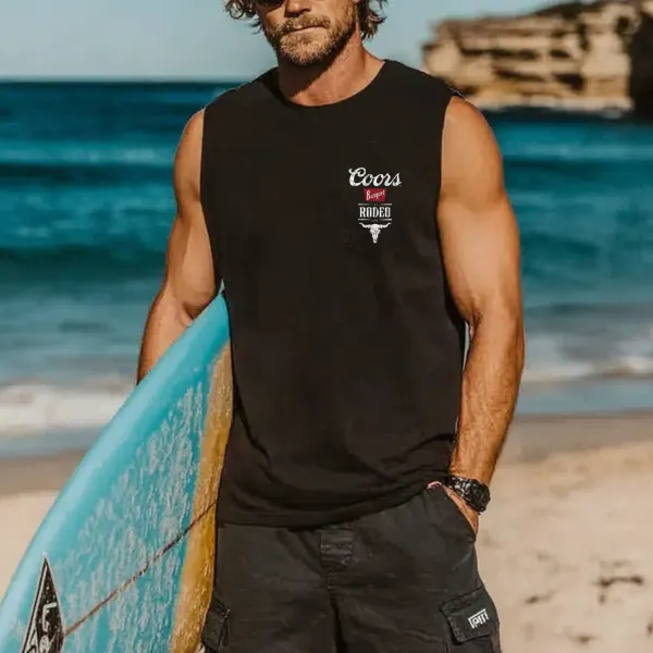 Casual Retro Vacation Vest - Ootdyouth.com 