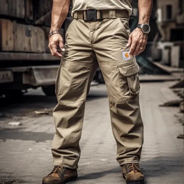 Tactical Cargo Pants For Men - Durable And Functional Workwear With Multiple Pockets - Ootdyouth.com 