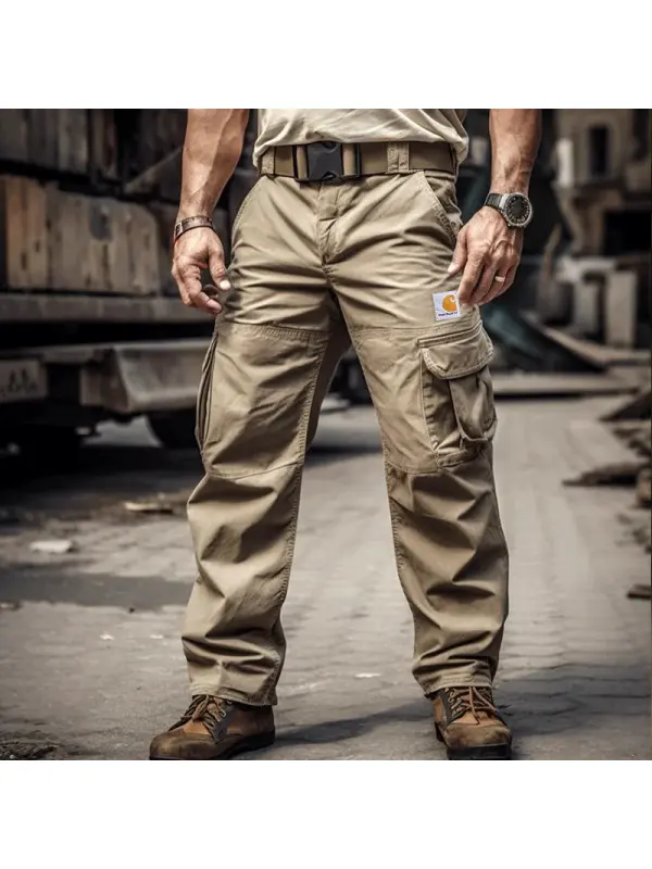 Tactical Cargo Pants For Men - Durable And Functional Workwear With Multiple Pockets - Aptkoi.com 