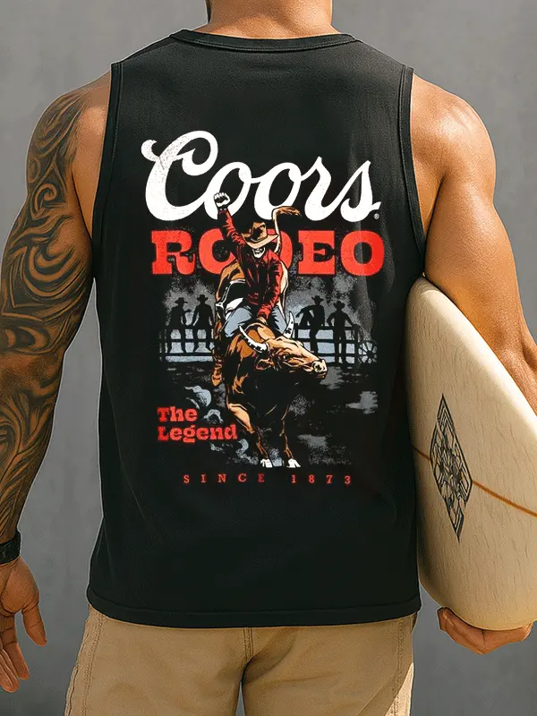 Classic Graphic Tank Top For Men - Perfect For Summer Outdoors - Pragmaace.com 