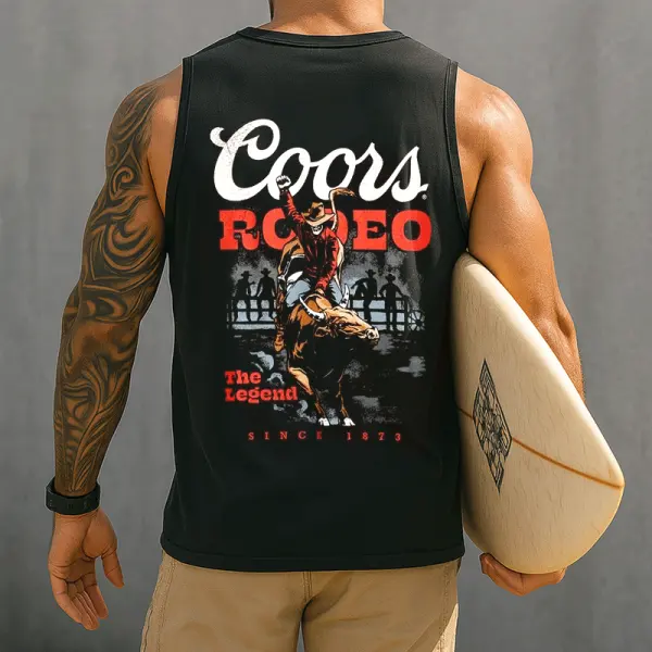 Classic Graphic Tank Top For Men - Perfect For Summer Outdoors - Ootdyouth.com 