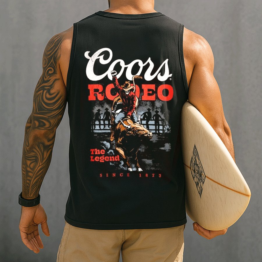 

Classic Graphic Tank Top For Men - Perfect For Summer Outdoors