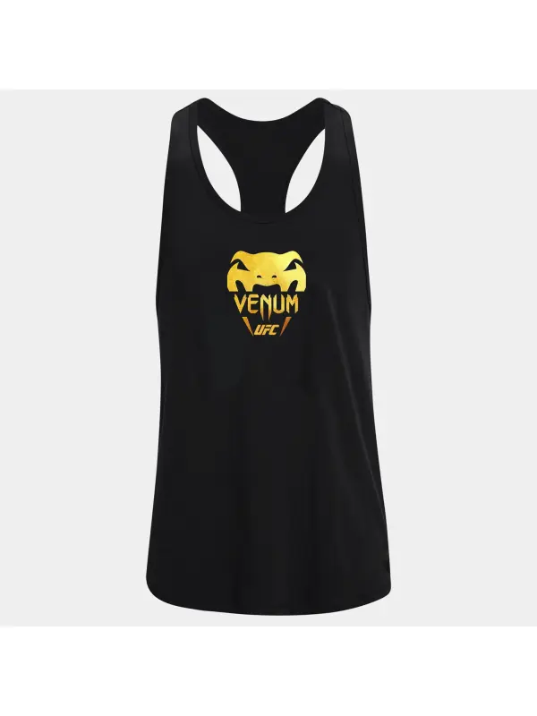 Oversized Loose Racerback Vest Fitness Sports Ultimate Fighting Print Vest - Ootdmw.com 