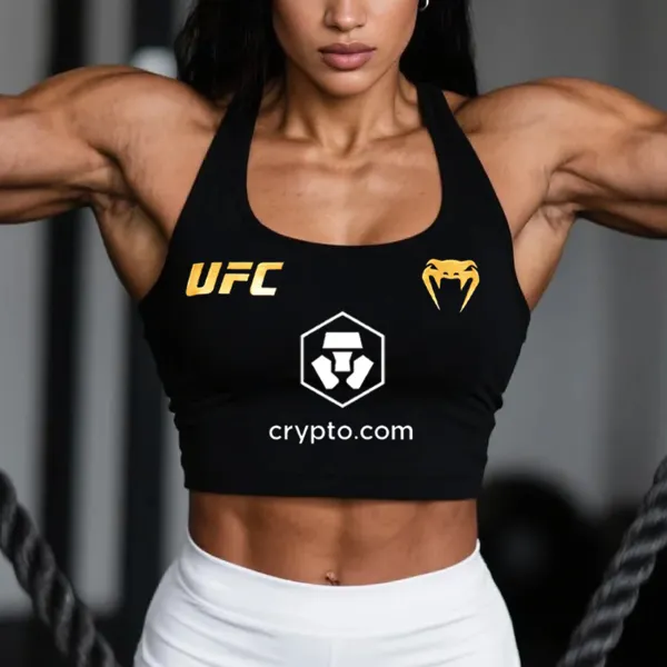 Women's Fitness Sports Tank Top Ultimate Fighting Print Tank Top - Ootdyouth.com 