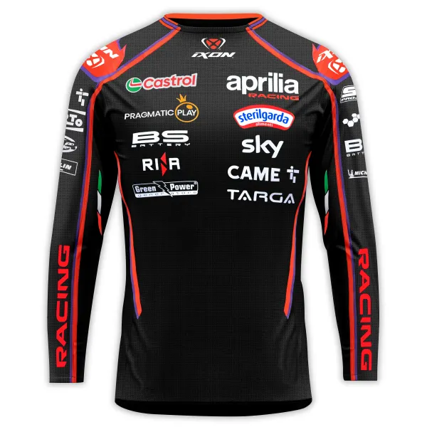 Motorcycle Print Long Sleeve JERSEY - Ootdyouth.com 