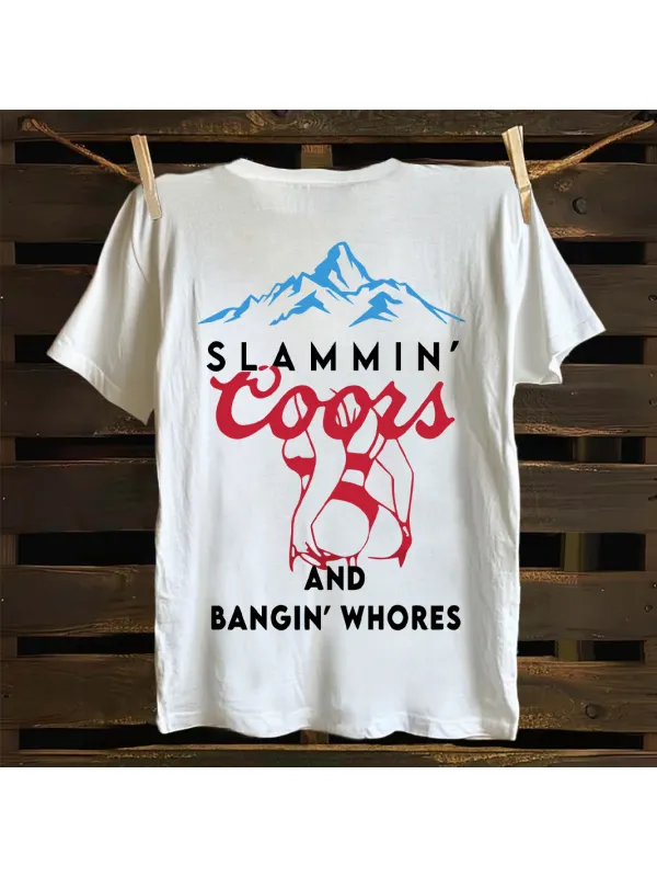 Mountain Adventure Graphic T-Shirt - Aptkoi.com 