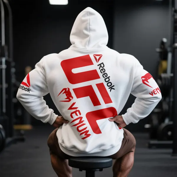 Large Size Loose Comfortable Breathable Hooded Sweatshirt Fitness Sports Extreme Fighting Sweatshirt - Ootdyouth.com 