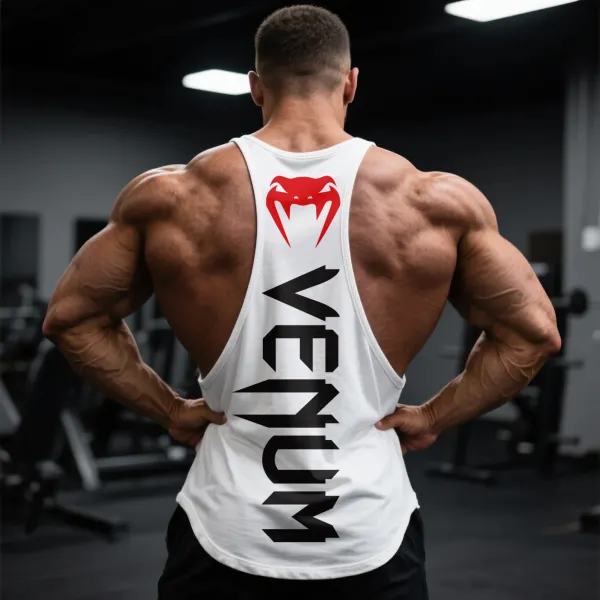 Large Size Loose Comfortable Breathable Vest Top Fitness Sports Extreme Fighting Vest - Ootdyouth.com 