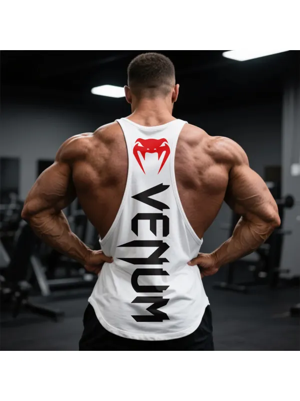 Large Size Loose Comfortable Breathable Vest Top Fitness Sports Extreme Fighting Vest - Aptkoi.com 