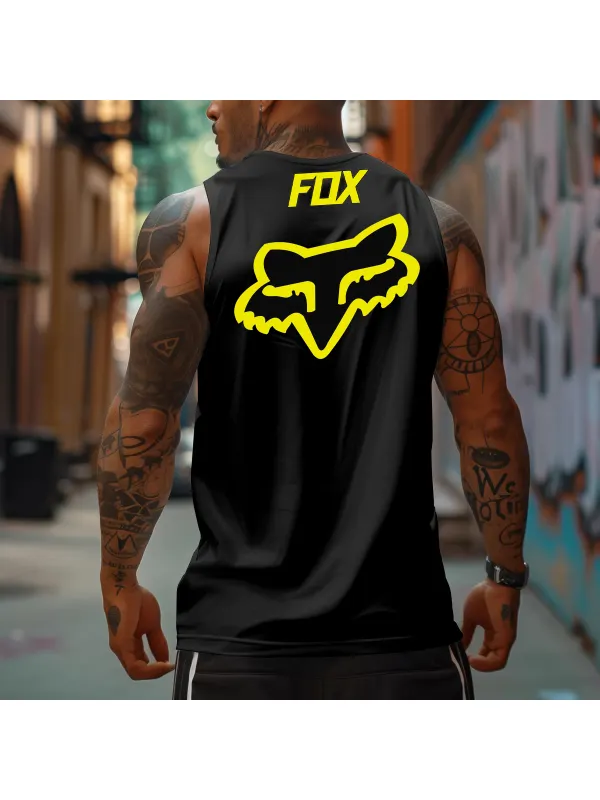 Men's Racing Team Graphic Sports Tank Top - Aptkoi.com 