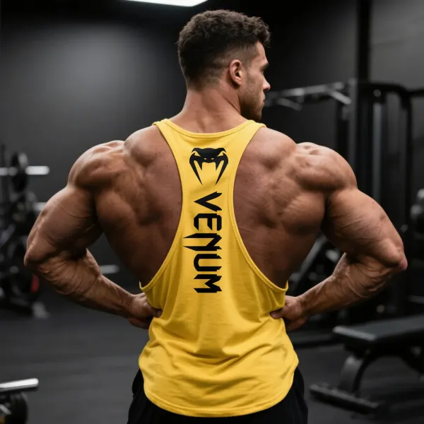 Large Size Loose Comfortable Breathable Vest Top Fitness Sports Extreme Fighting Vest - Ootdyouth.com 