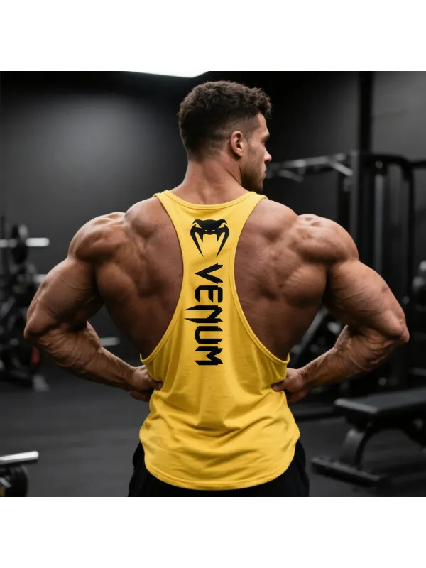 Large Size Loose Comfortable Breathable Vest Top Fitness Sports Extreme Fighting Vest - Aptkoi.com 