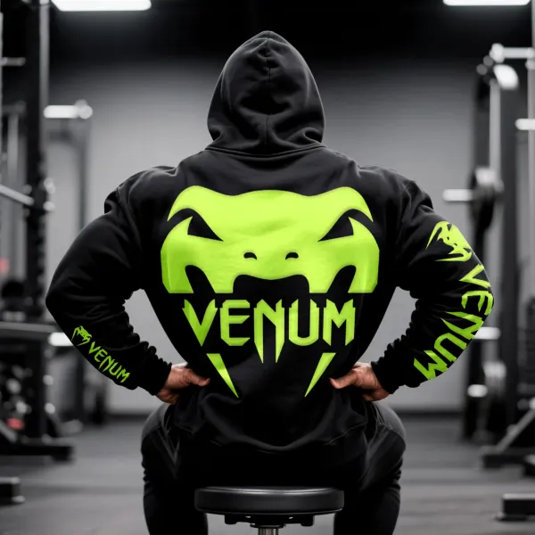 Large Size Loose Comfortable Breathable Hooded Sweatshirt Fitness Sports Extreme Fighting Sweatshirt - Ootdyouth.com 