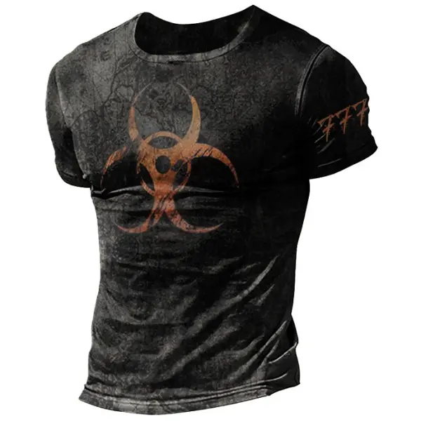 Mens Resident Evil Assassin Creed Printing Tactical Top Only $11.89 - Wayrates.com 