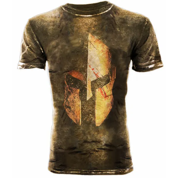 Men's Printed Casual Short-sleeved T-shirt - Wayrates.com 