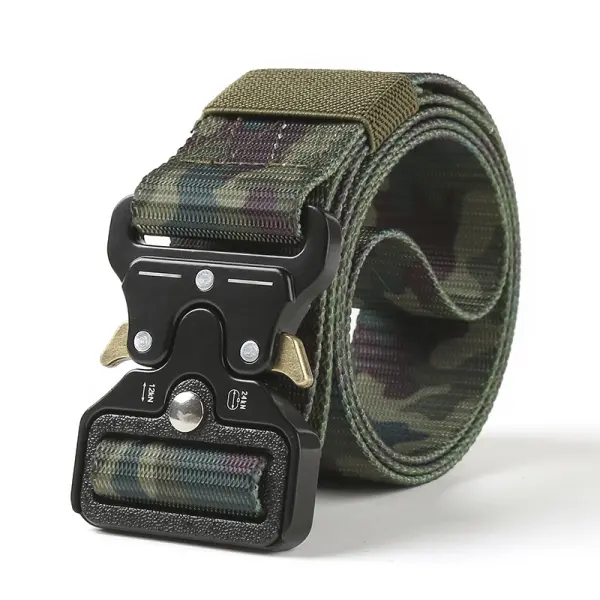 Cobra Nylon Belt Functional Tactical Belt Belt Men's Tide Overalls Canvas Special Forces Outdoor Belt - Kalesafe.com 