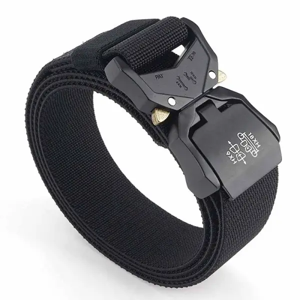 Outdoor Tactical Belt Quick Release Aluminum Alloy Outer Belt - Kalesafe.com 