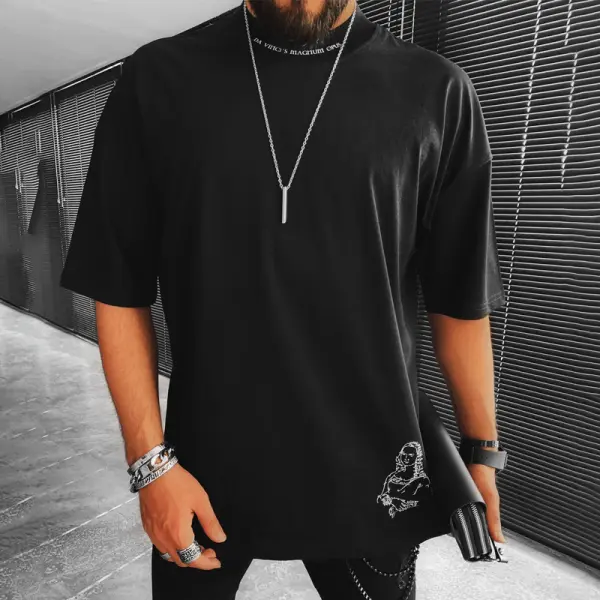 Da Vinci Short Sleeve T-shirt - Freemacho.com 