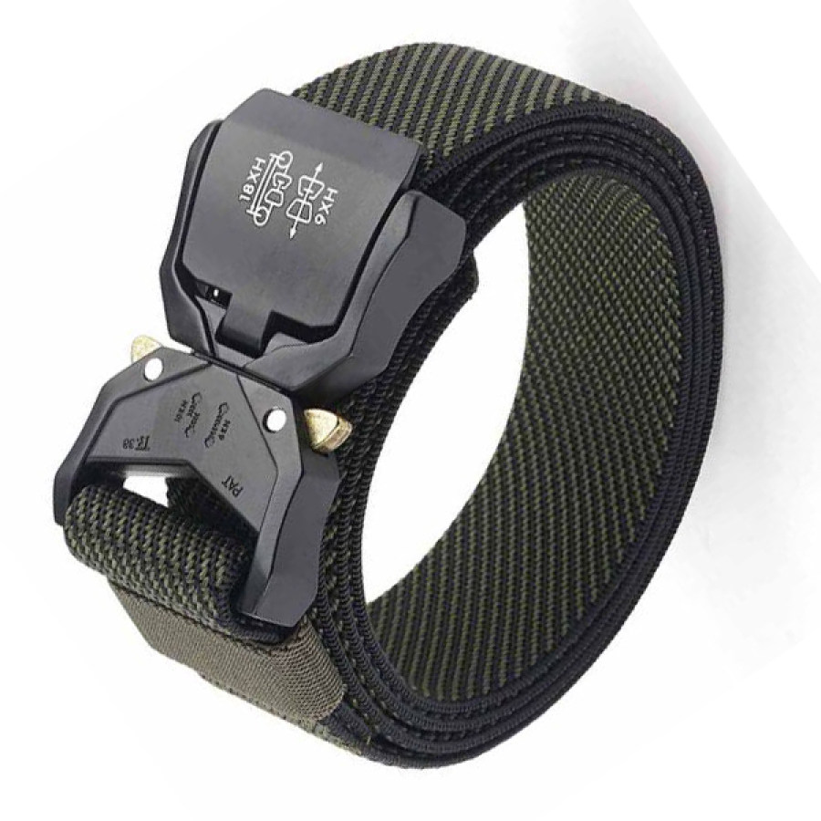 

Outdoor Tactical Belt Quick Release Aluminum Alloy Outer Belt