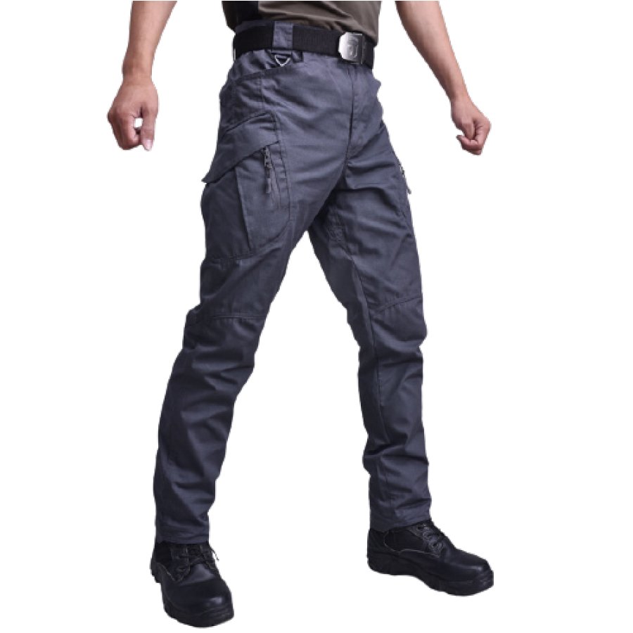 

Men's Outdoor Tactical Plaid Fabric IX9 Trousers