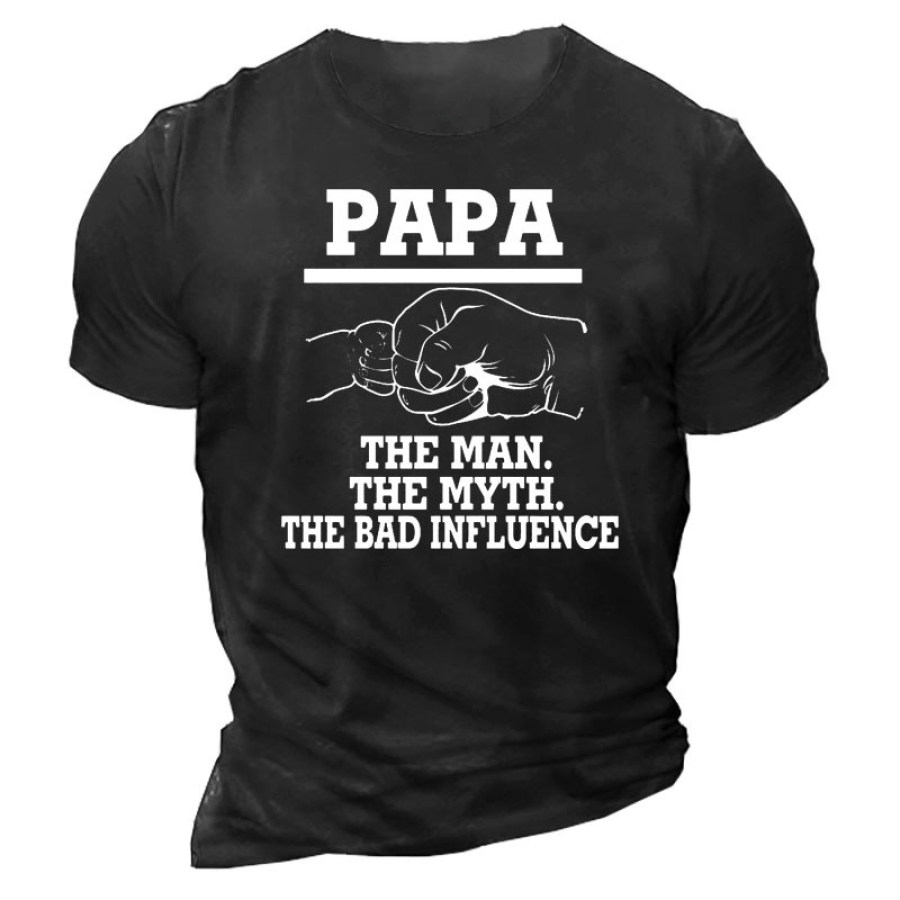 

Pa Pa Men's Cotton T-Shirt