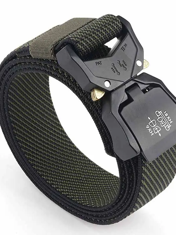 Outdoor Tactical Belt Quick Release Aluminum Alloy Outer Belt - Menwyx.com 