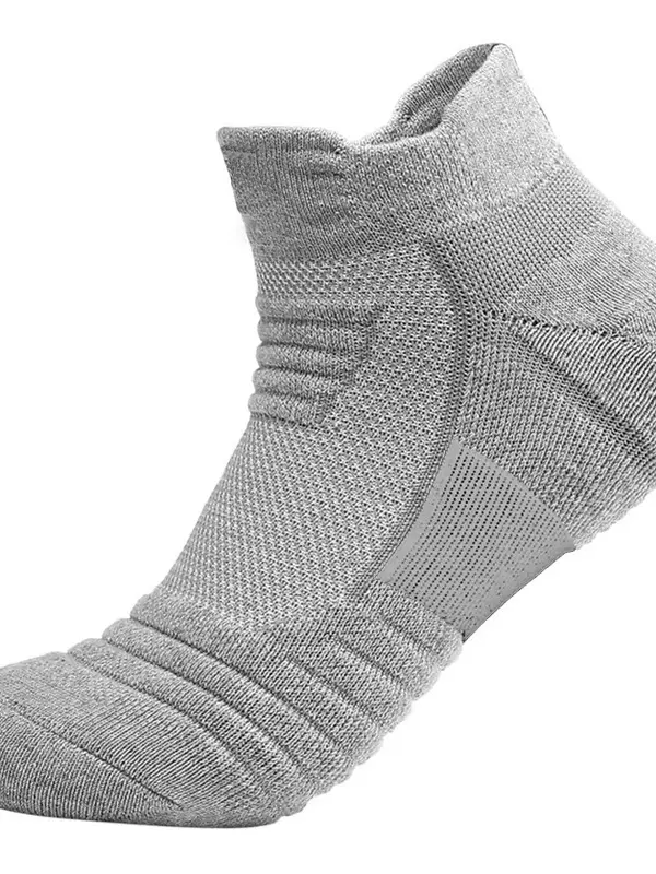 Men Socks Athletic Cushioned Breathable Low Cut Tab 