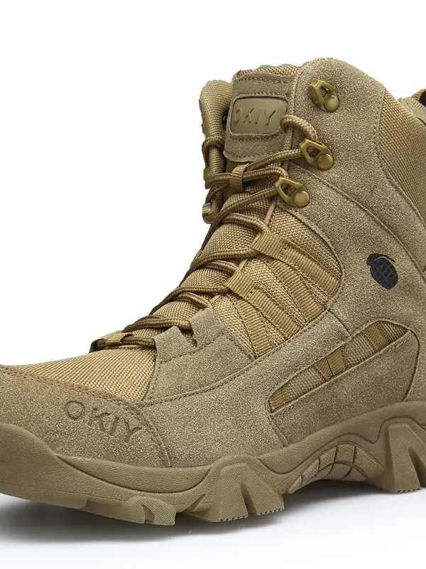 Outdoor High-Top Training Tactical Boots - Pragmaace.com 