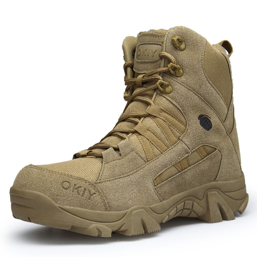 

Outdoor high-top training tactical boots