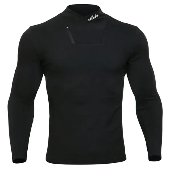 Men's casual sports warm long-sleeved T-shirt Only $13.89 - Wayrates.com 