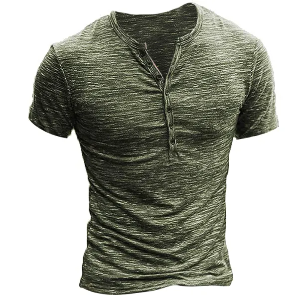 Mens comfortable and breathable short-sleeved T-shirt Only $14.89 - Wayrates.com 