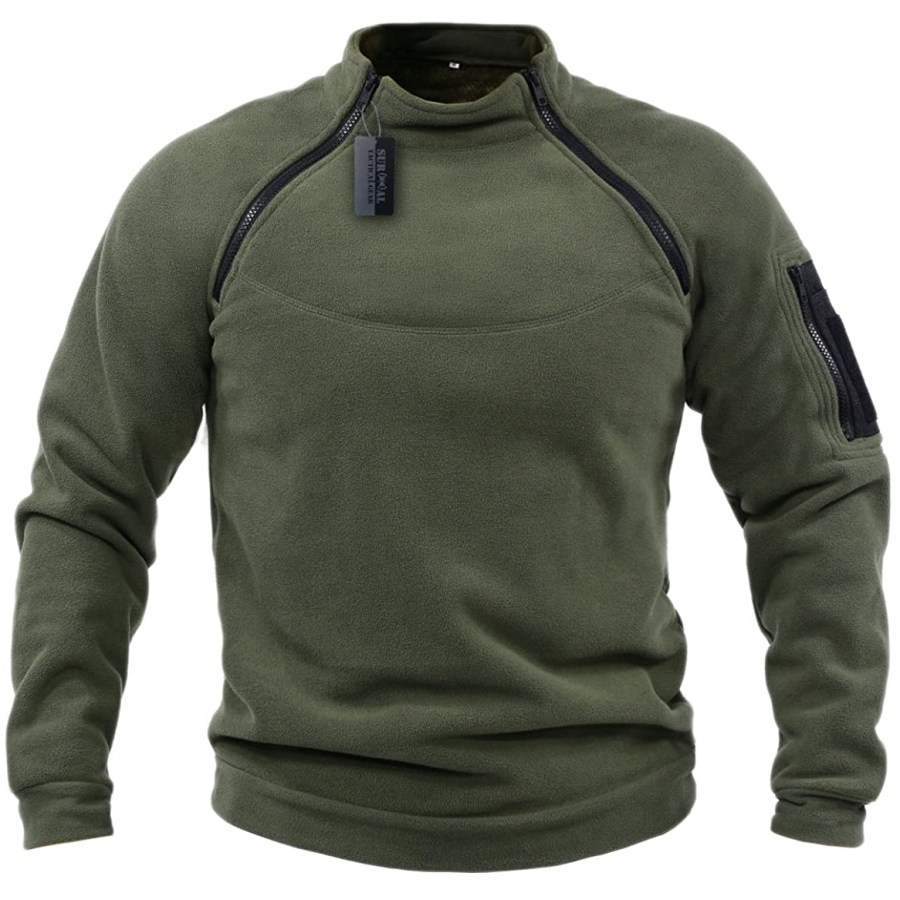 

Mens Outdoor Warm And Breathable Tactical Sweater