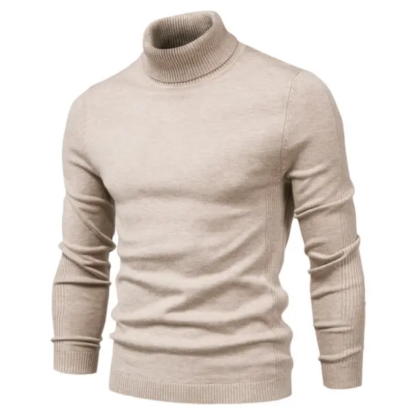 Men's Solid Color Base Pullover - Wayrates.com 