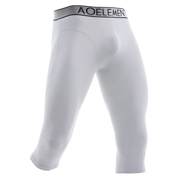 Men's Anti-wear Leg Sports Lengthened Modal Quick-drying Cropped Underwear - Wayrates.com 