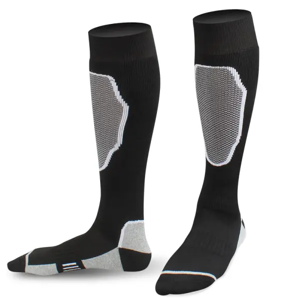Men's Outdoor Warm Towel Bottom Quick Dry Mountaineering Tall Socks - Wayrates.com 