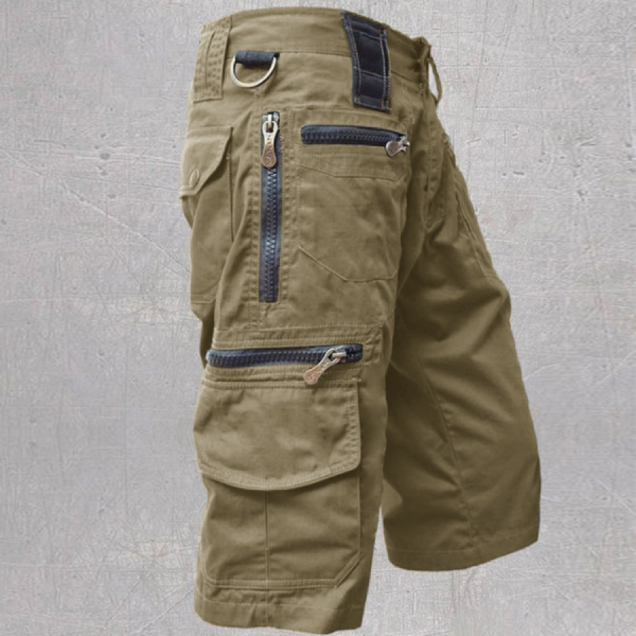 

Mens Zip Outdoor Sports Shorts